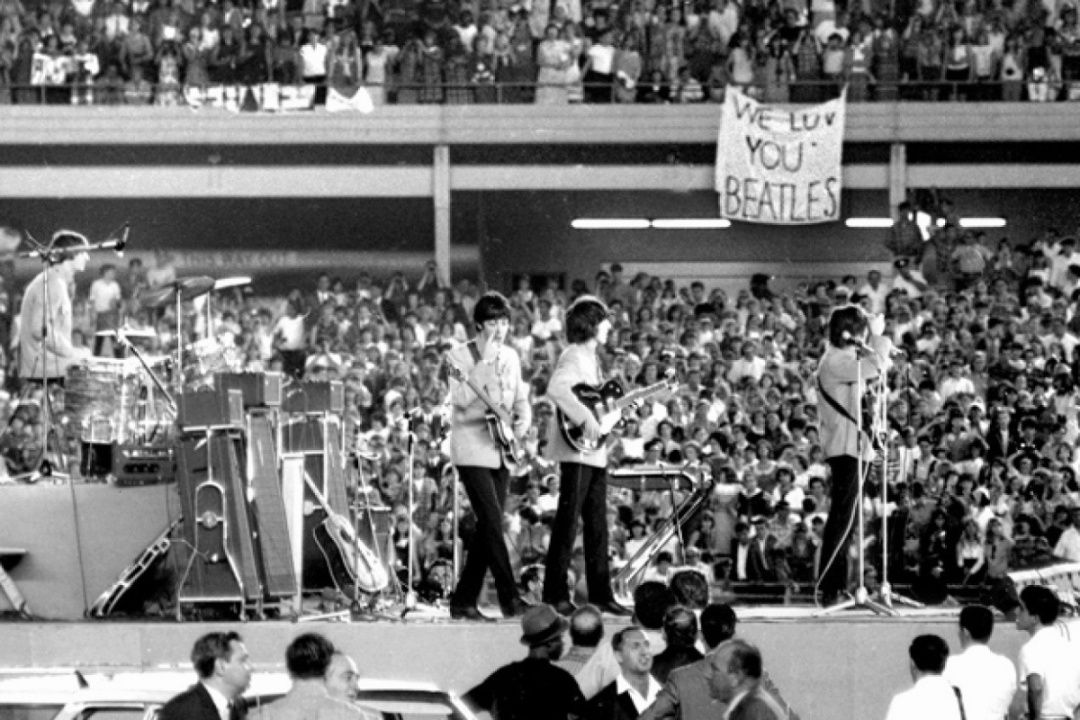ліверпульська четвірка на “Shea Stadium”, Нью-Йорк, 15 серпня 1965 р.