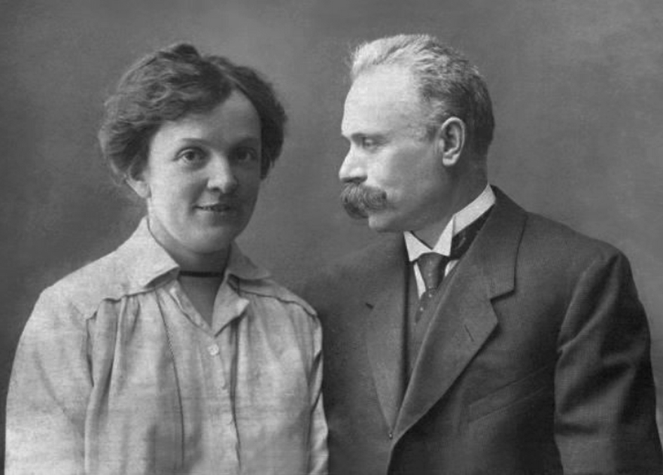 Євген Оскарович Патон та Наталія Вікторівна. Київ, 1916 р.