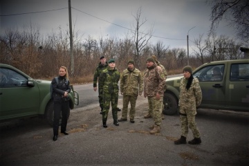 Delegación de las Fuerzas Armadas de Suecia visita Avdiivka