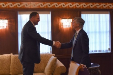 Le chef de l’Office du président de l’Ukraine et le vice-président pour la stabilité stratégique et la sécurité de l'Institut américain pour la paix ont discuté de la sécurité en Europe 
