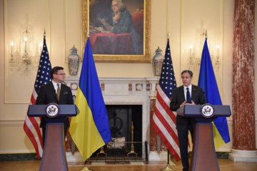米国は殺傷性武器含めウクライナへの安全保障支援を提供し続ける＝米国務長官