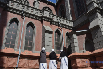 Die St.-Nikolaus-Kathedrale in Kyjiw wird im Juni 2022 der römisch-katholische Kirchengemeinde übergeben.