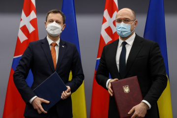 Ucrania y Eslovaquia firman una declaración sobre cooperación bilateral