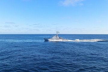 La Armada de Ucrania realiza ejercicios en el mar Negro con naves de la OTAN