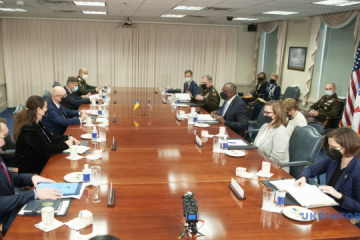 Minister of Defense of Ukraine meets with Pentagon chief 