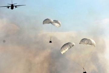 Air assault forces hold exercises in Zhytomyr region