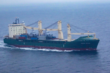 米供与のアイランド型巡視船２隻、ウクライナに到着
