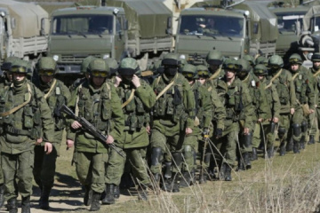 SBU: An Grenze der Region Charkiw mit Russland stehen 13.000 russische Soldaten