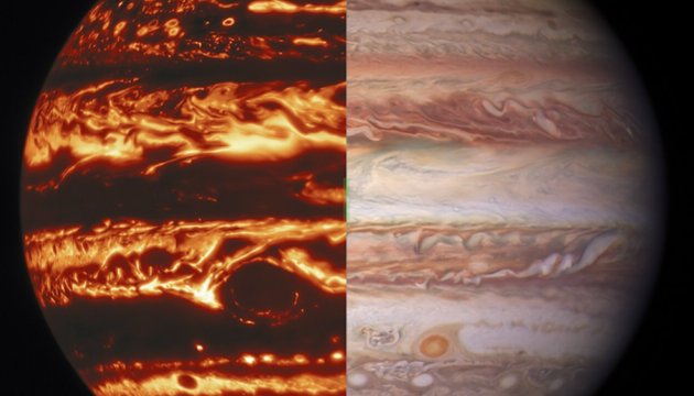У NASA створили перше 3D-зображення атмосфери Юпітера