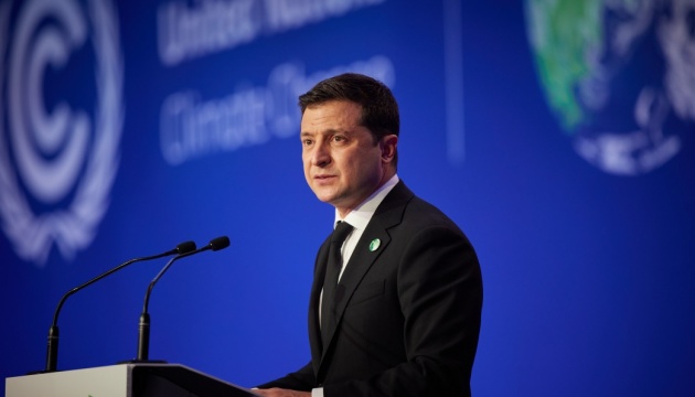 Zelensky: Nuestro objetivo es reducir las emisiones de gases de efecto invernadero en un 65% para 2030