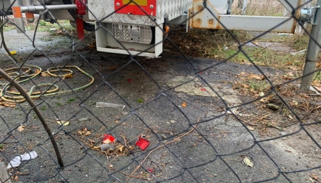 Штаб ООС показав пошкоджену окупантами камеру спостереження місії ОБСЄ