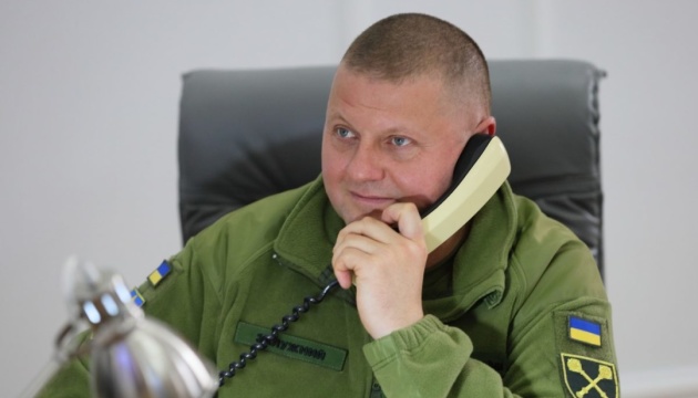 Залужний обговорив ситуацію на Луганщині з командувачем силами оборони Франції 