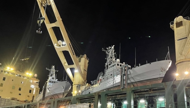 米国供与のアイランド型巡視船２隻、ウクライナへ向け出航