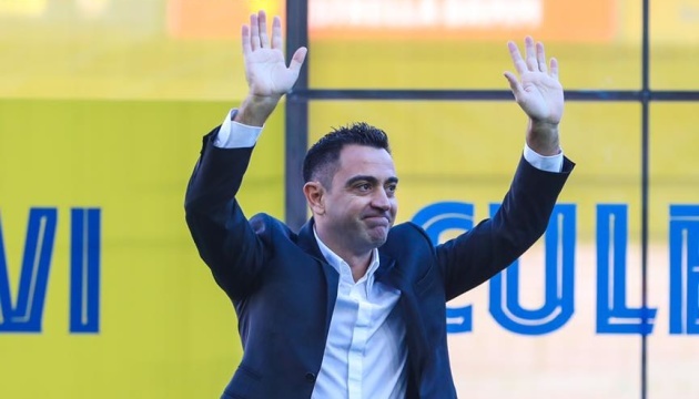 ФК «Барселона» представив Хаві у якості головного тренера