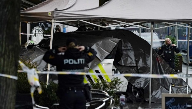 У Норвегії застрелили чоловіка, який кидався на перехожих з ножем