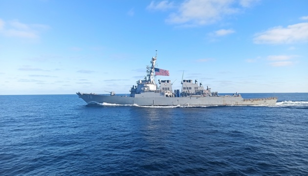 Ukrainische Marine absolviert im Schwarzen Meer Übungen mit NATO-Schiffen