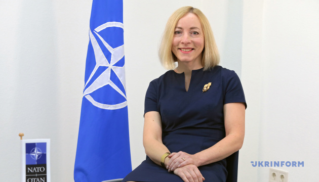 Vineta Kleine, Director of the NATO Information and Documentation Center in Ukraine