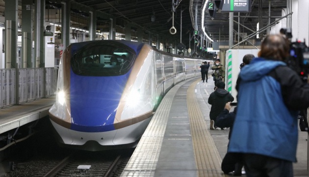 В Японії випробували новий безпілотний швидкісний потяг