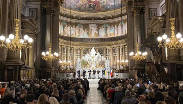 У Парижі відбувся концерт з нагоди річниці незалежності України