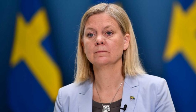 Прем'єрка Швеції обурена висунутими Росією умовами «гарантій безпеки»