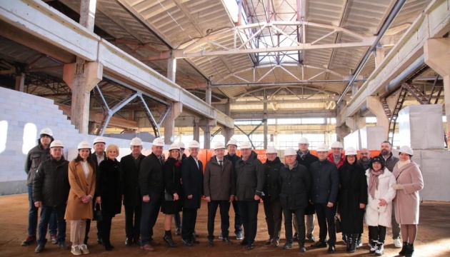Будівництво заводу з виробництва газобетону розпочалось на Львівщині
