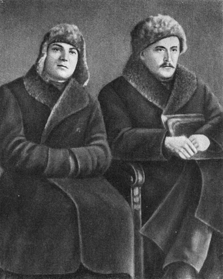 Володимир Сосюра і Василь Еллан-Блакитний 1921 р.