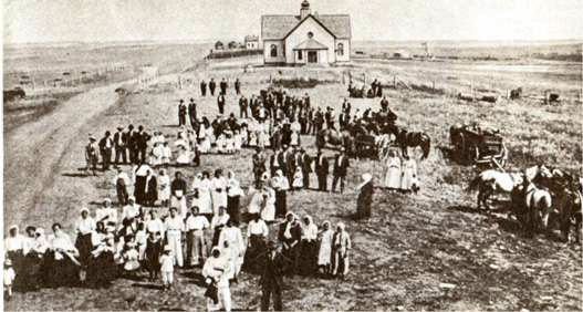 Одні з перших українських поселенців у США