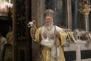 Варфоломей поздравил украинцев с Рождеством и передал благословение