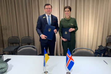 Die Ukraine und Island unterzeichnen Luftverkehrsabkommen 