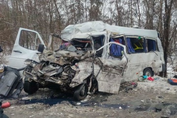 Verkehrsunfall in Region Tschernihiw: Zahl der Todesopfer auf 13 gestiegen