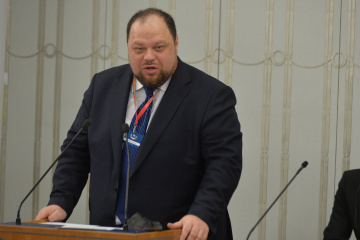 Rusłan Stefanczuk, przewodniczący Rady Najwyższej Ukrainy