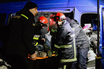 Ternopil: Zwei Menschen nach gestrigem Unfall mit Linienbus gestorben