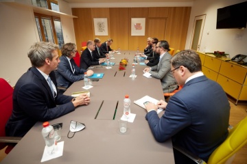 Zelensky se reúne en Bruselas con Scholz