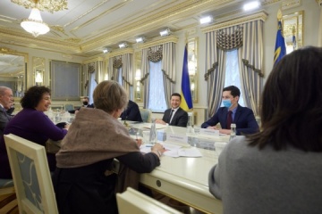 Zełenski spotkał się z przedstawicielami G7 i Unii Europejskiej