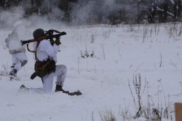 １２月２３日の露占領軍停戦違反３回＝ウクライナ統一部隊