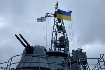 Ukrainian, French navies hold joint exercises in Black Sea