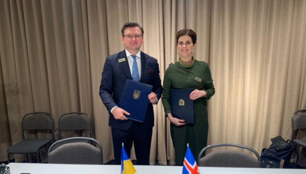 Die Ukraine und Island unterzeichnen Luftverkehrsabkommen 