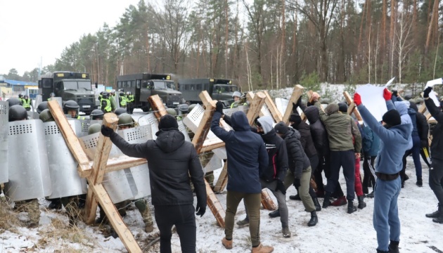 На Чернігівщині силовики відпрацювали взаємодію в разі масового прориву кордону