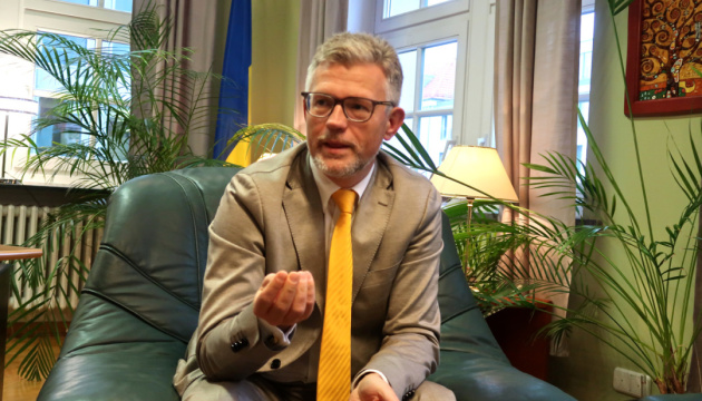 Посол Украины призывает будущего канцлера ФРГ выставить Путину «каталог» санкций