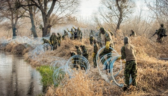 Естонські військові приєдналися до охорони польсько-білоруського кордону