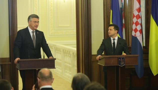 Perspektywa europejska i nie tylko - Ukraina i Chorwacja podpisały pięć dokumentów