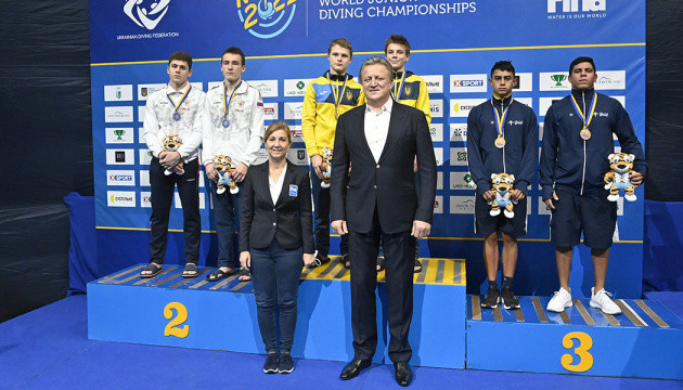 Олексій Середа та Данило Аванесов – чемпіони світу серед юніорів у синхроні