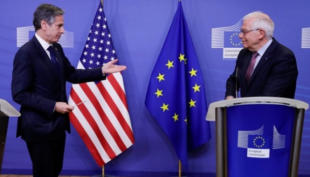 США і Європа готові реагувати на агресію РФ швидко й потужно – Блінкен