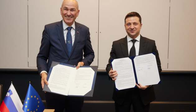Eslovenia firma una declaración en apoyo de la perspectiva europea de Ucrania