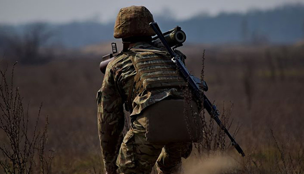 ２月１６日の露占領軍停戦違反８回＝ウクライナ統一部隊