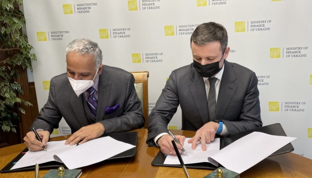 Die Ukraine und Weltbank unterzeichnen Vereinbarung über 300 Mio. Euro