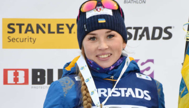 Бєлкіна виграла спринт чемпіонату України з біатлону