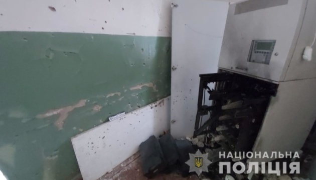 На Харківщині підірвали банкомат у лікарні