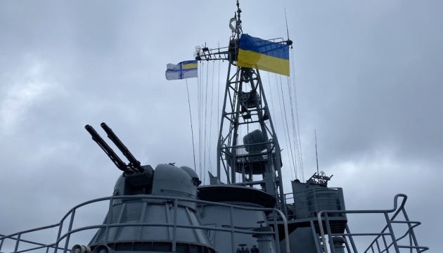 Ukrainian, French navies hold joint exercises in Black Sea