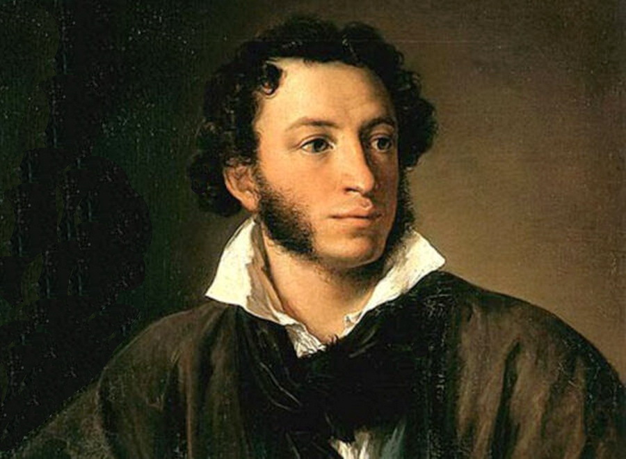 Портрет Олександра Пушкіна, Василь Тропінін, 1827 р.